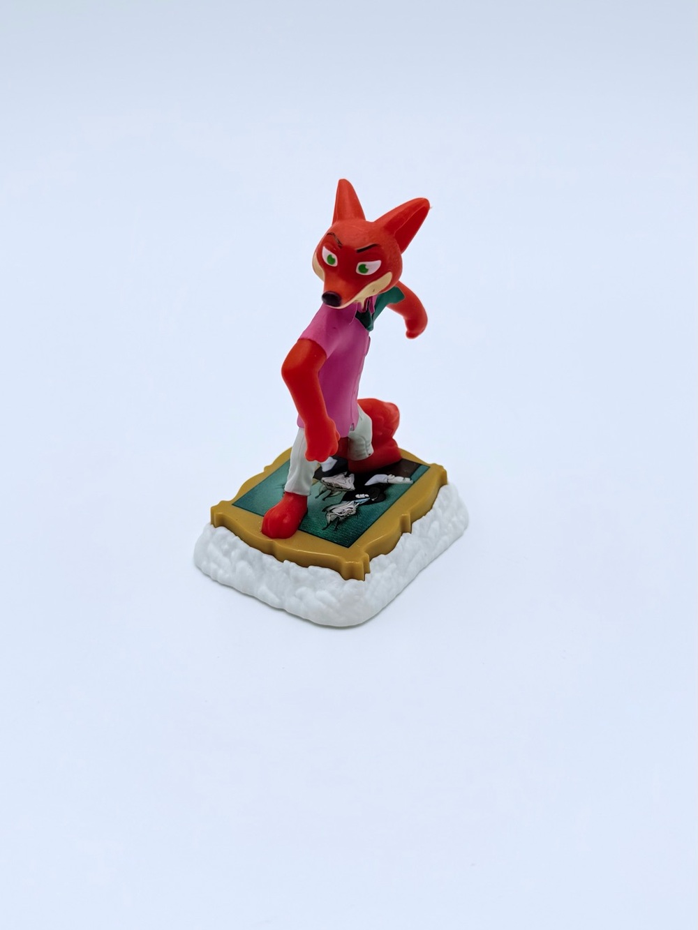 Disney Zootopia Nick Wilde McDonald’s 2025 Happy Meal Toy Figurine Fox